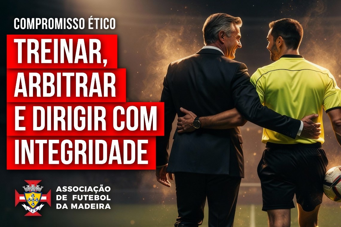 "Treinar, Arbitrar e Dirigir com Integridade": inscrições abertas